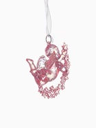 Ёлочная игрушка «Зимнее волшебство. Ангел на звездах» пластик, 7×8 см, сиреневый перелив - Фото 8