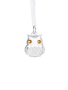 Ёлочные игрушки 3 шт. «Зимнее волшебство. Совушки», 3.5×3 см, прозрачный - Фото 5