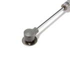 Газлифт 80N CAPPIO, доводчик, бесшумное открывание/закрывание, серый, 2 шт. 10771946