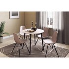 Стол обеденный «Сканди 2», 900×900×750 мм, цвет кофейный/венге - Фото 3