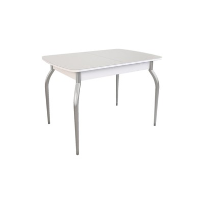 Стол обеденный раздвижной «Танго», 1460×750×750 мм, цвет белый/белый