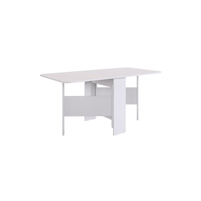 Стол – книжка раскладной «Мечта 2», 1600×800×750 мм, цвет белое дерево/белое дерево
