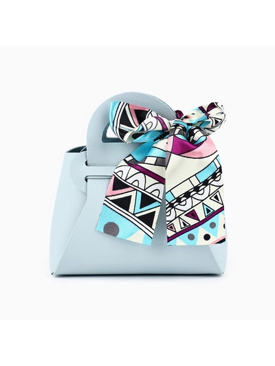 Сумочка подарочная «Голубая», 12 х 13 х 5.5 см