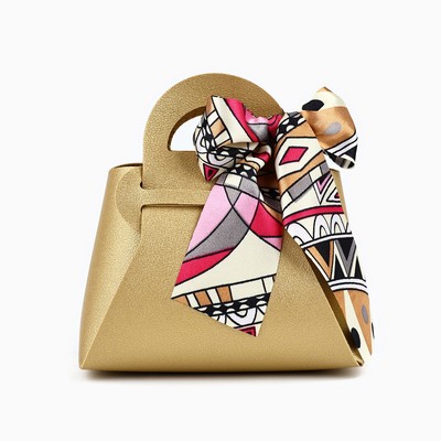 Сумочка подарочная «Золотая», 12×13×5.5 см