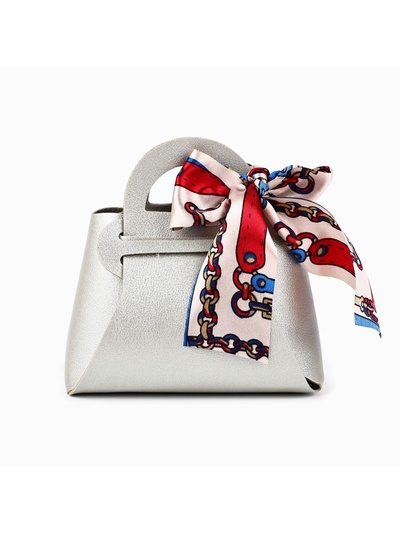 Сумочка подарочная «Серебро», 12 х 13 х 5.5 см