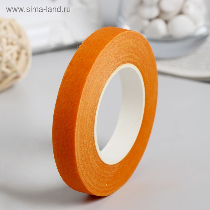 Тейп-лента "Оранжевая" намотка 27,3 метра ширина 1,2 см - Фото 1