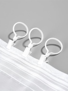 Кольцо для карниза, с зажимом, d=33/38 мм, 12 шт., белое - Фото 4