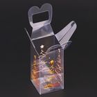 Складная коробка из PVC 4 x 4 x 8 см " Ёлочка гори!" (5 шт) - фото 809280203