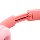 Беспроводные наушники «Зайчик», световые эффекты, складные, цвет розовый - Фото 6