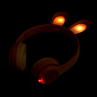 Беспроводные наушники «Зайчик», световые эффекты, складные, цвет розовый - Фото 8