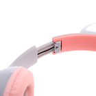 Беспроводные наушники «Котик», световые эффекты, складные, цвет серый - Фото 6