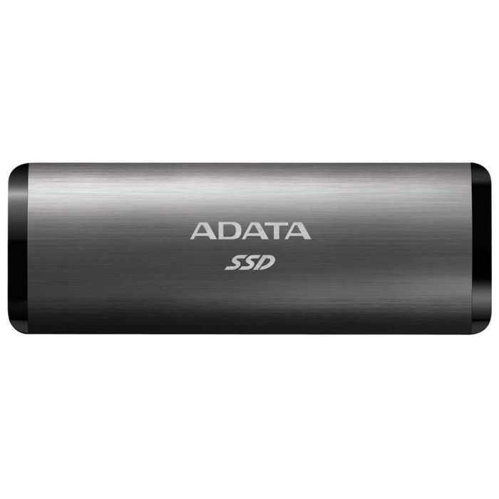 Накопитель SSD A-Data USB-C 1TB ASE760-1TU32G2-CTI SE760 1.8" серый - фото 51659245