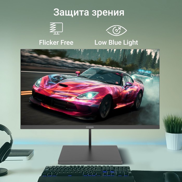 Монитор Digma 27" Progress 27A501F черный VA LED 5ms 16:9 HDMI матовая 300cd 178гр/178гр 19   107488 - фото 51661901