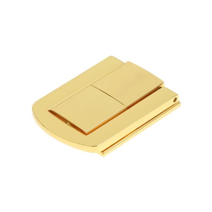 Замок-защелка на ящик ZM01, 4.3×3.2 см, цвет золото, 4 шт. TMP