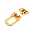 Замок-защелка на ящик ZM01, 2.5×2 см, цвет золото, 4 шт. TMP - фото 31968521