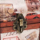 Шкатулка для украшений «Сундучок с ручкой. Париж», дерево, 15×20×15 см - фото 68147287