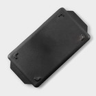 УЦЕНКА Сковорода чугунная «Прямоугольник», 23,5×12×1,7 см, с ручками, на деревянной подставке - фото 14556474