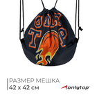 Мешок для обуви или баскетбольного мяча ONLYTOP, 42×42 см - Фото 1
