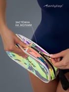 Сумка для мокрых вещей ONLYTOP, 26×14 см, цвет голография - Фото 4