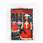 Карнавальный костюм «Мисс Санта», р-р 44-46, платье, колпак, пояс, перчатки - Фото 17