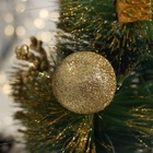 Искусственная ёлка настольная «Зимнее волшебство. Звёздная» в горшочке, шары и ягодки, 27 см, ветки ПВХ отгибаются - Фото 2