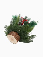 Новогодняя композиция на стол «Зимнее волшебство. Лесной фестиваль» пластик, шишки, ягоды, 30 см - фото 7508882