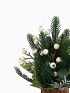 Новогодняя композиция на стол «Зимнее волшебство. Лесной фестиваль», веточки ягод, 30 см - Фото 7