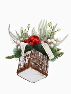 Новогодняя композиция на стол «Зимнее волшебство. Яркая сказка», 35 см - фото 60151133