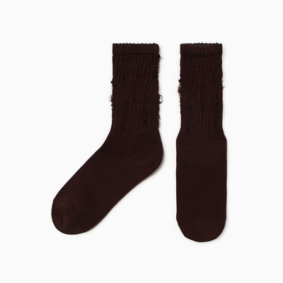 Носки женские MINAKU, темно-коричневые, р-р 36-41