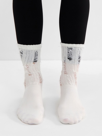 Носки женские MINAKU, цвет белый, р-р 36-41