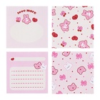 Блок с липким краем «Мишки», 74×74 мм, 90 листов, МИКС - Фото 2