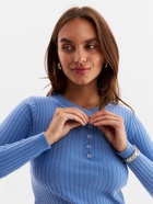 Джемпер женский MINAKU, цвет синий, р-р 42-44 - фото 809090126 Джемпер женский MINAKU, цвет синий, р-р 42-44 - фото 809090126