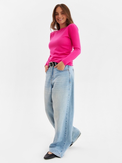 Джемпер женский MINAKU, фуксия, размер 42-44