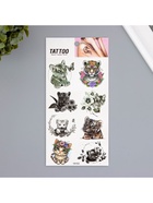 Переводные тату на тело цветные «Тигрёнок разный», 10?20.5 см (комплект 2 шт) - фото 42933832 Переводные тату на тело цветные «Тигрёнок разный», 10?20.5 см (комплект 2 шт) - фото 42933832