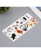 Переводные тату на тело цветные «Кошачье настроение», 10?20.5 см (комплект 2 шт) - фото 42933856 Переводные тату на тело цветные «Кошачье настроение», 10?20.5 см (комплект 2 шт) - фото 42933856