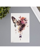 Переводная тату на тело цветная «Кошка в акварельных цветах», 11.4?21 см (комплект 2 шт) - фото 42933873 Переводная тату на тело цветная «Кошка в акварельных цветах», 11.4?21 см (комплект 2 шт) - фото 42933873