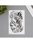 Переводная тату на тело чёрная «Хищница», 12?19 см (комплект 2 шт) - фото 42933949 Переводная тату на тело чёрная «Хищница», 12?19 см (комплект 2 шт) - фото 42933949