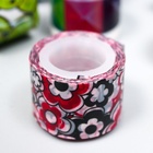 Клейкая лента набор в банке 40 шт. «Цвета», пластик, моток 1.2 см×2.8 м, банка 6.5×10×10 см, МИКС - Фото 10