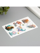 Переводные тату на тело светящиеся с блёстками «Крупные морские жители», 7.5?12 см (комплект 2 шт) - фото 42933965 Переводные тату на тело светящиеся с блёстками «Крупные морские жители», 7.5?12 см (комплект 2 шт) - фото 42933965