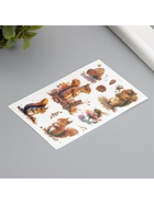 Переводные тату на тело светящиеся с блёстками «Бельчонок», 7.5?12 см (комплект 2 шт) - фото 42933991 Переводные тату на тело светящиеся с блёстками «Бельчонок», 7.5?12 см (комплект 2 шт) - фото 42933991