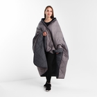 Плед-подушка-палантин LoveLife 135*200/50*50, цв. графит - фото 25529690 Плед-подушка-палантин LoveLife 135*200/50*50, цв. графит - фото 25529690