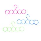 Плечики для галстуков и шарфов, 5 колец, цвет МИКС - Фото 3