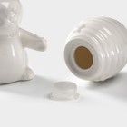 Набор фарфоровый для специй BellaTenero «Мишка с ульем», 2 предмета: солонка 30 мл, перечница 25 мл - фото 25550931