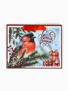 Пакет бумажный, "С Новым Годом", 24 х 20 х 11 см - фото 809234794