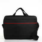 Сумка для ноутбука на молнии, наружный карман, длинный ремень, 40.5×6.5×31.5 см, чёрная - Фото 2