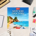 Календарь перекидной на скрепке "Морские просторы" 2025 год, 12 листов, 29х29 см 10620287 - фото 312516120