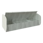 Кровать односпальная «КД – 1.8», 2035×950×700 мм, цвет дуб крафт белый - Фото 2