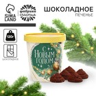 Новый год! Печенье брауни в стакане «Счастливого Нового года», 120 г 10780108 - фото 13308949