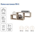 Полка навесная ПН-5 982х218х360, Дуб сонома 10783882 - фото 8712