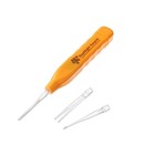 Палочка для чистки ушей Luazon LES-03, LED-подсветка, 3 насадки, от батареек - Фото 2